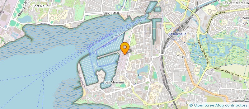 localisation de l'entreprise SCI MURIELLE  LA ROCHELLE