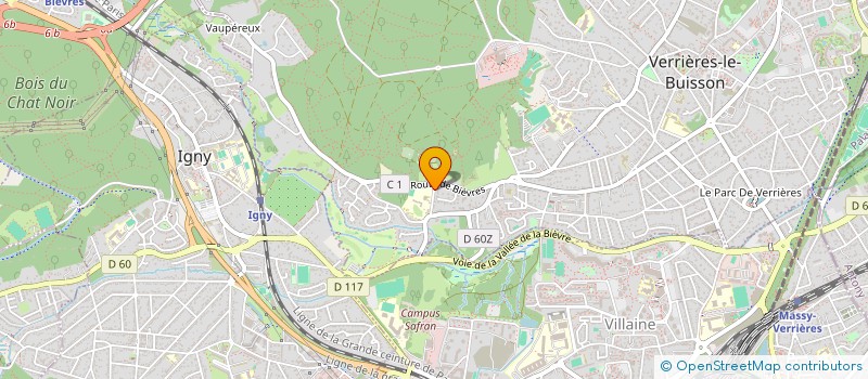localisation de l'entreprise SCI MURIELLE à VERRIERES-LE-BUISSON