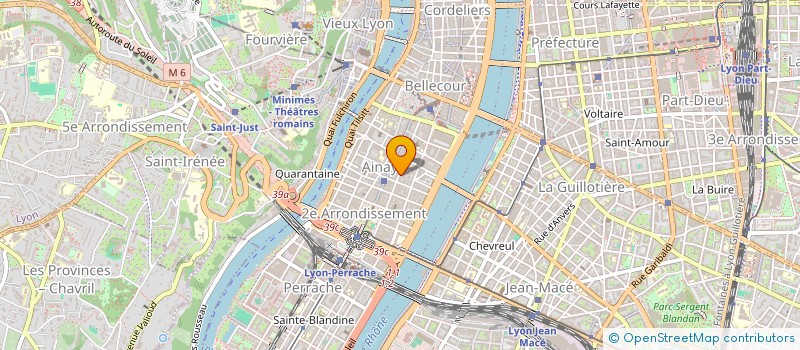 localisation de l'entreprise SCI MURILLO  LYON