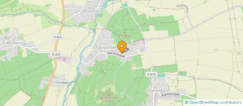 localisation de l'entreprise SCI MURMATEAU  KNRSHEIM