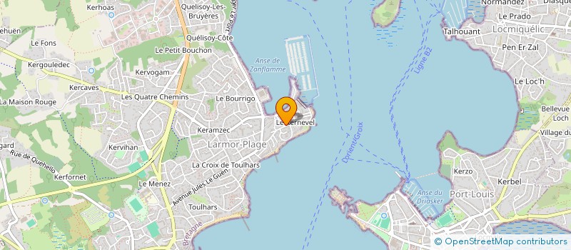 localisation de l'entreprise SCI MUROMARA  LARMOR-PLAGE