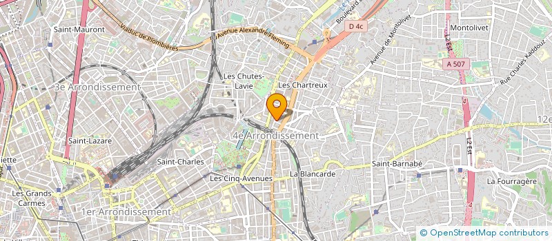 localisation de l'entreprise SCI MURON à MARSEILLE
