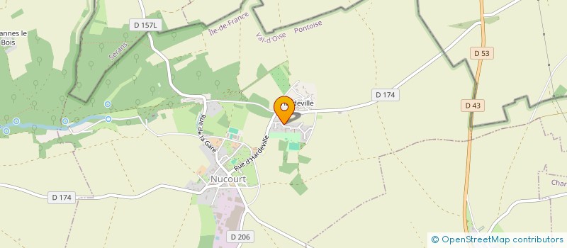 localisation de l'entreprise SCI MUROPTIMO  NUCOURT