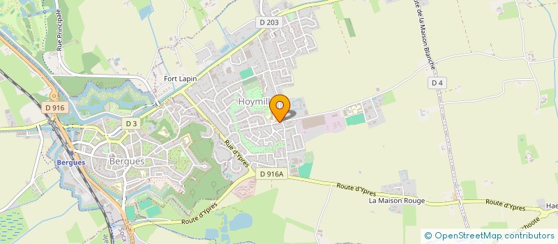 localisation de l'entreprise SCI MUROT  HOYMILLE