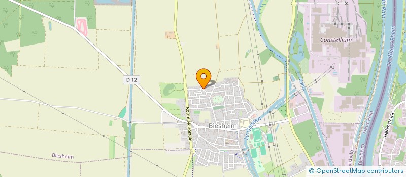 localisation de l'entreprise SCI MURPHI  BIESHEIM