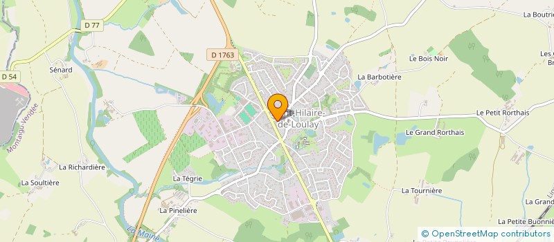 localisation de l'entreprise SCI MURPHIE à MONTAIGU-VENDEE