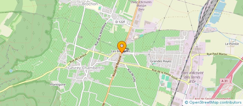 localisation de l'entreprise SCI MURPHIE  GEVREY-CHAMBERTIN