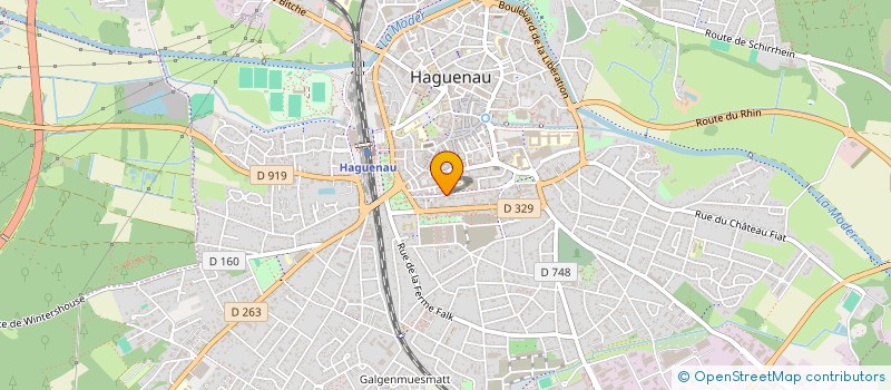 localisation de l'entreprise SCI MURPHY I  HAGUENAU