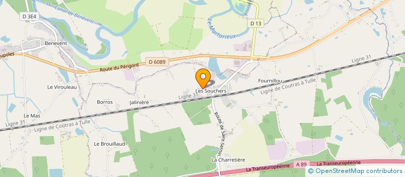 localisation de l'entreprise SCI MURRAY'S FISHING HOLLIDAYS  BEAUPOUYET