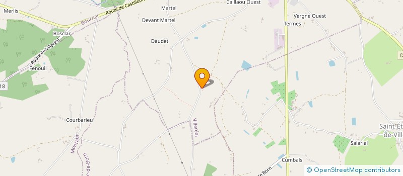 localisation de l'entreprise SCI MURRAYFIELD  VILLEREAL