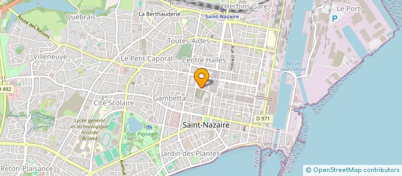 localisation de l'entreprise SCI MURS DE L'ATLANTIQUE  LA BAULE-ESCOUBLAC