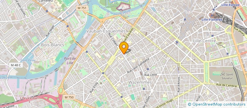 localisation de l'entreprise SCI MURS II à LILLE