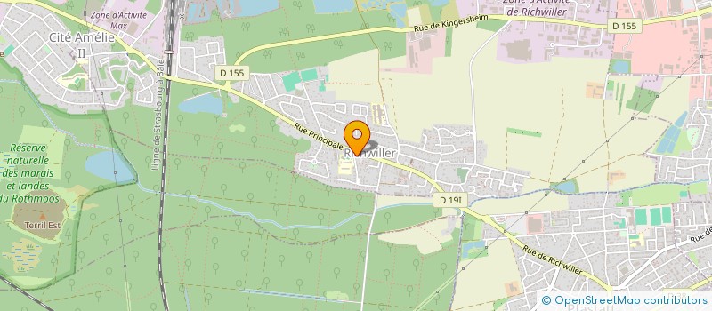 localisation de l'entreprise SCI MURU  RICHWILLER