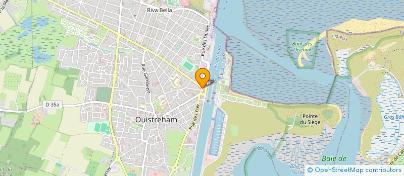 localisation de l'entreprise SCI MURVI  OUISTREHAM