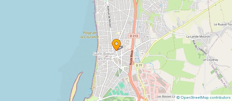 localisation de l'entreprise SCI MURZEL à SAINT-BREVIN-LES-PINS