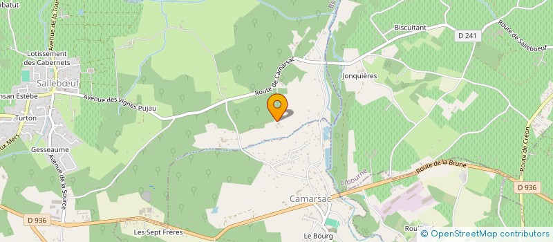 localisation de l'entreprise SCI MUSCADELLE  SALLEBUF