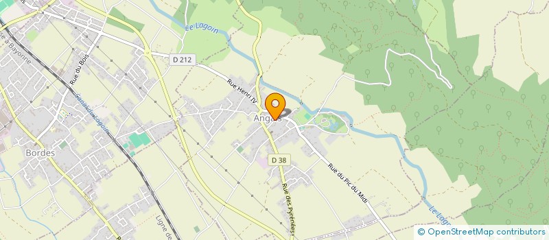 localisation de l'entreprise SCI MUSCADINES  ANGAIS