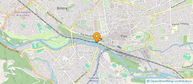 localisation de l'entreprise SCI MUSCARI à PAU