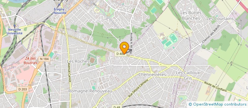 localisation de l'entreprise SCI MUSCILLO GESTION IMMOBILIERE  CONFLANS-SAINTE-HONORINE