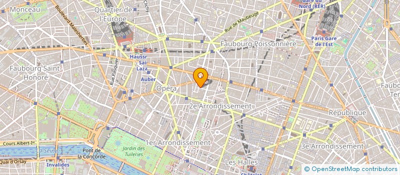 localisation de l'entreprise SCI MUSE  PARIS