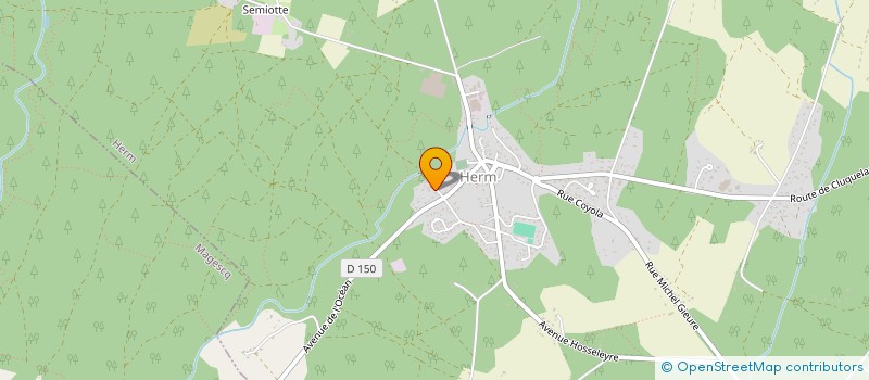 localisation de l'entreprise SCI MUSELLA à HERM