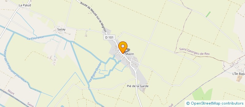 localisation de l'entreprise SCI MUSEMAQUE  SAINT-HILAIRE-LA-PALUD