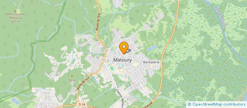 localisation de l'entreprise SCI MUSENDA à MATOURY