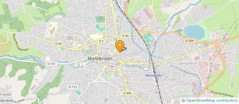 localisation de l'entreprise SCI MUSICO MASSIAS ELOY  SAVIGNEUX