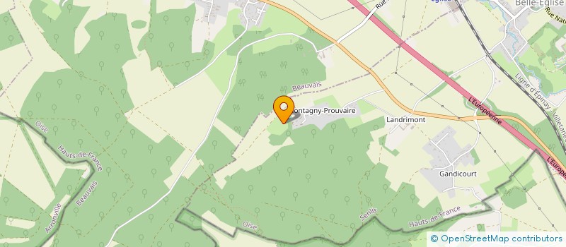 localisation de l'entreprise SCI MUSIR  BELLE-EGLISE