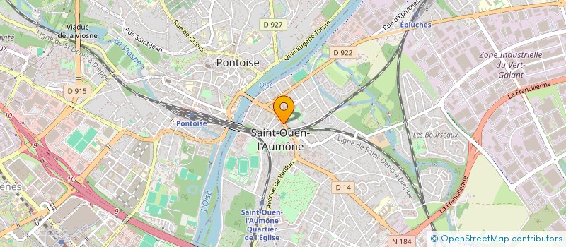 localisation de l'entreprise SCI MUSO à SAINT-OUEN-L'AUMONE