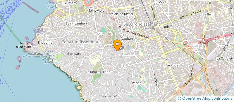 localisation de l'entreprise SCI MUSSET  MARSEILLE