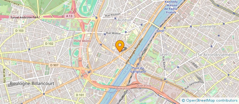 localisation de l'entreprise SCI MUSSET  PARIS