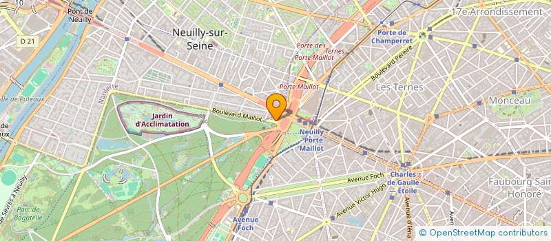 localisation de l'entreprise SCI MUSTANG  PARIS