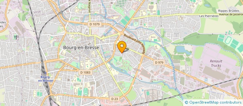 localisation de l'entreprise SCI MUSTANG à BOURG-EN-BRESSE