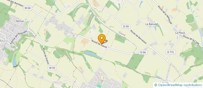 localisation de l'entreprise SCI MUSTE  DREMIL-LAFAGE