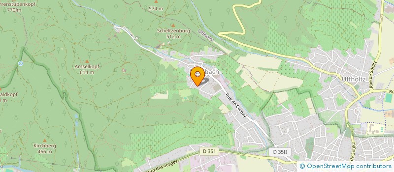 localisation de l'entreprise SCI MUSTEMA  STEINBACH