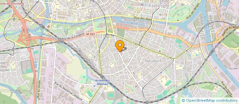 localisation de l'entreprise SCI MUTLU  STRASBOURG