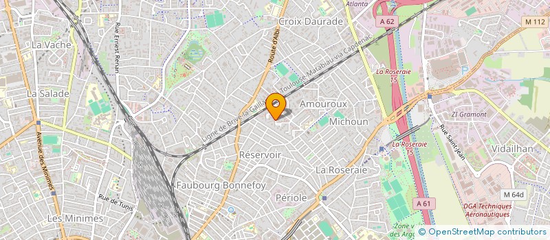 localisation de l'entreprise SCI MUTLU à TOULOUSE