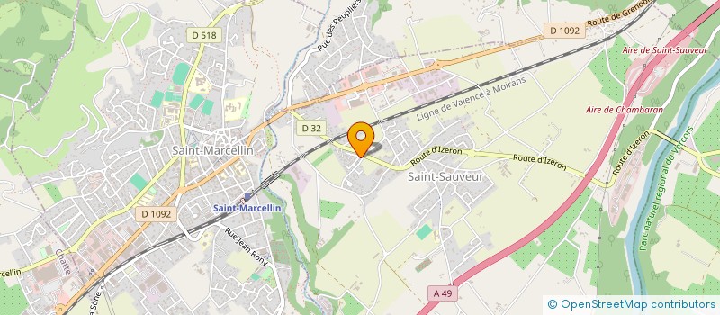 localisation de l'entreprise SCI MUTLU à SAINT-SAUVEUR