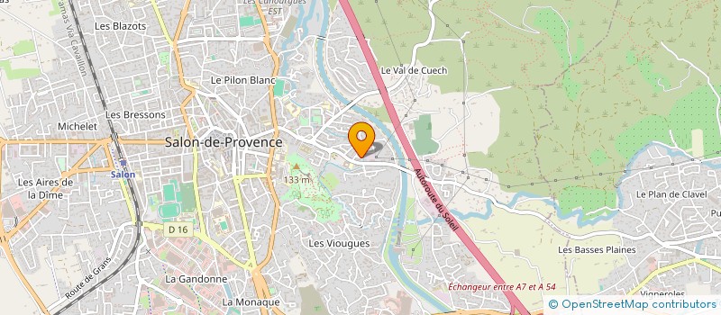 localisation de l'entreprise SCI MUTTY  SALON-DE-PROVENCE