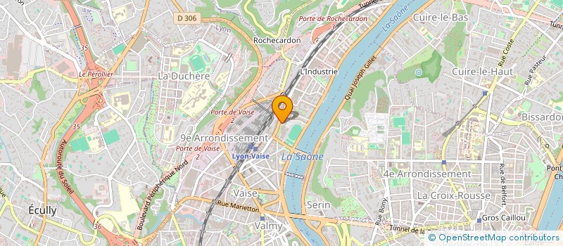 localisation de l'entreprise SCI MUTUEL AGRICOLE SUD EST  LYON