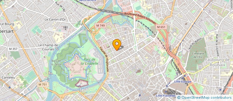 localisation de l'entreprise SCI MUTUELLE GSMC à LILLE