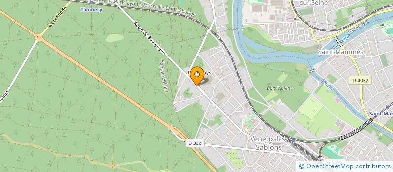 localisation de l'entreprise SCI MUZARD RENARDIERES  MORET-LOING-ET-ORVANNE