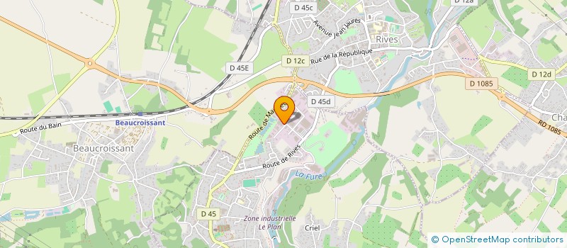 localisation de l'entreprise SCI MUZE  RENAGE