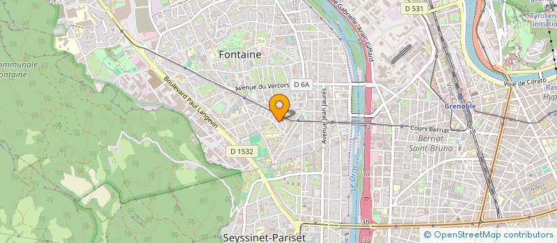 localisation de l'entreprise SCI MV  FONTAINE