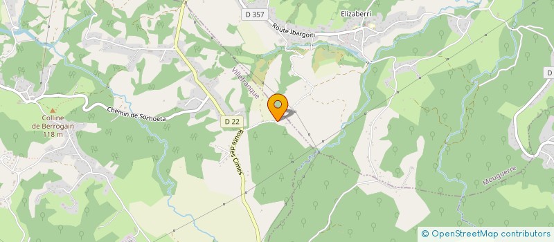 localisation de l'entreprise SCI MV JP  MOUGUERRE