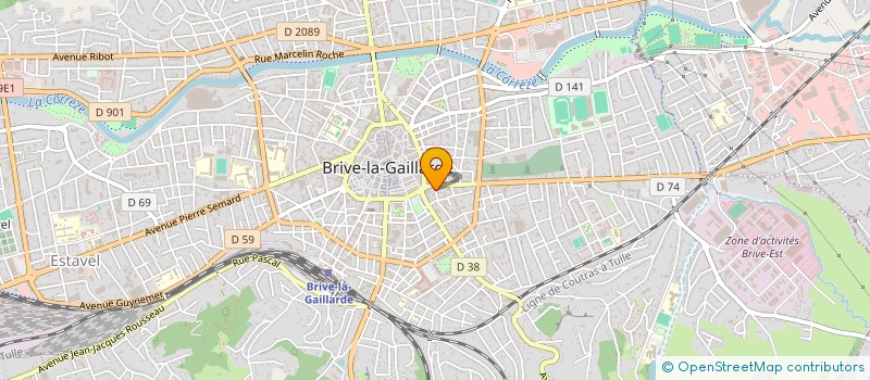 localisation de l'entreprise SCI MV7  SAINT-PANTALEON-DE-LARCHE