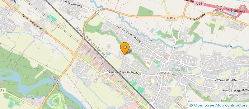 localisation de l'entreprise SCI MVAN  LESCAR