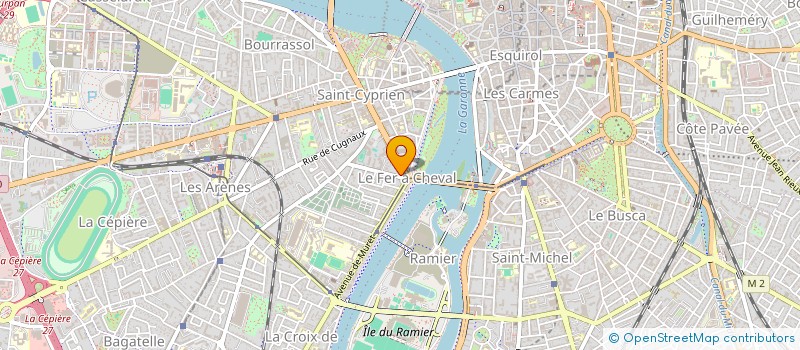 localisation de l'entreprise SCI MVB GESTION IMMOBILIERE à TOULOUSE
