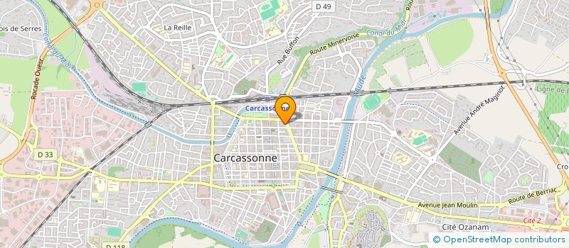 localisation de l'entreprise SCI MVB II à CARCASSONNE